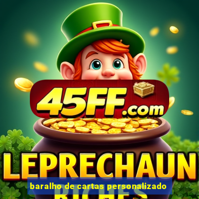 baralho de cartas personalizado